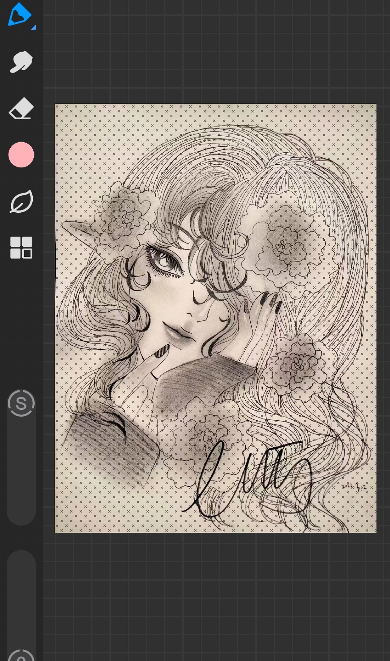 线稿精灵（图ZNDA1NDM5Mjc2） - 绘画 - 站酷设计师白鹤雨燕原创素材 - 站酷ZCOOL