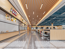 清新學(xué)校食堂~