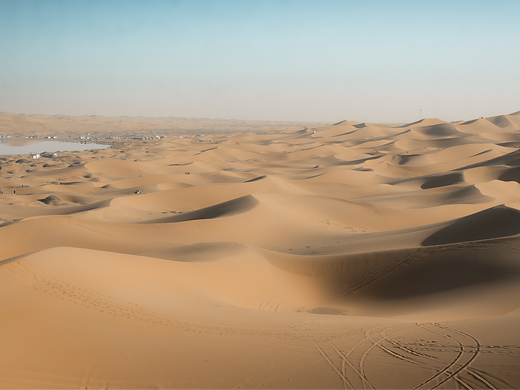 腾格里沙漠-五湖连穿