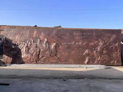 高铁站锻铜浮雕设计定制