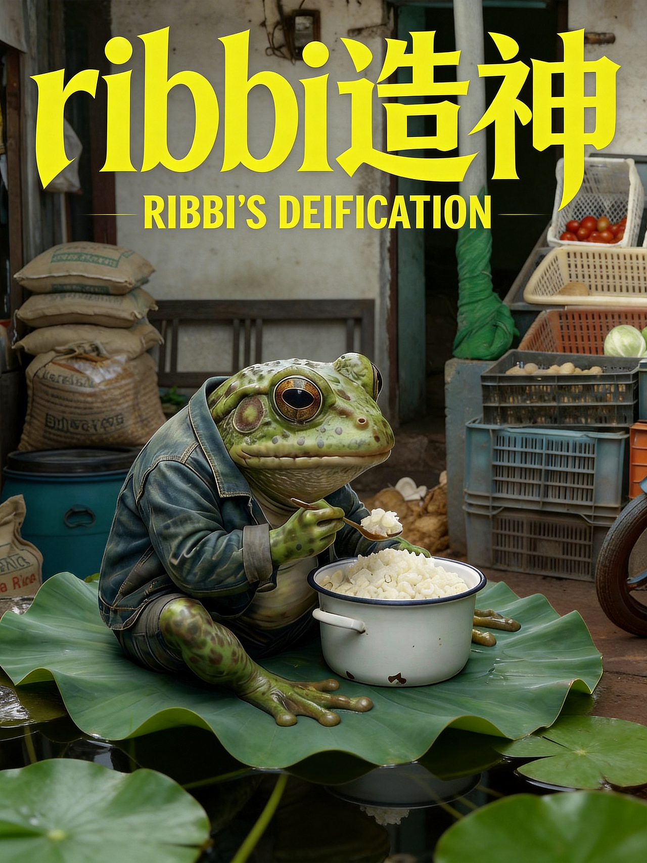 ribbi造神（图ZNDA1NDQzMzcy） - AI作品 - 站酷设计师OneBrocade阿一原创素材 - 站酷ZCOOL