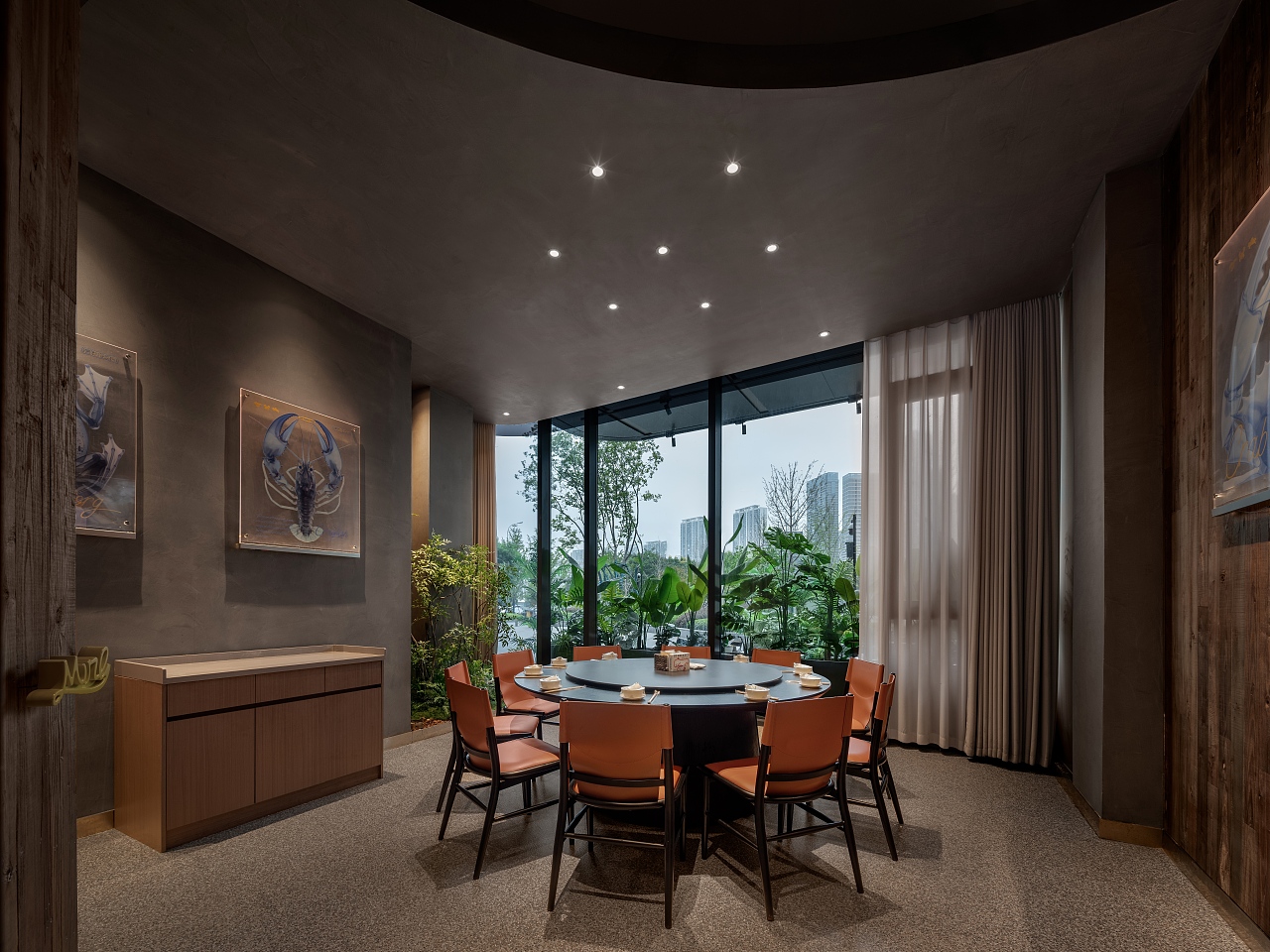 ZNEW出品 | 铭副琦食（梅溪湖店）（图ZNDA1NDQ0OTky） - 酒店餐饮设计 - 站酷设计师紫牛餐饮空间设计原创素材 - 站酷ZCOOL