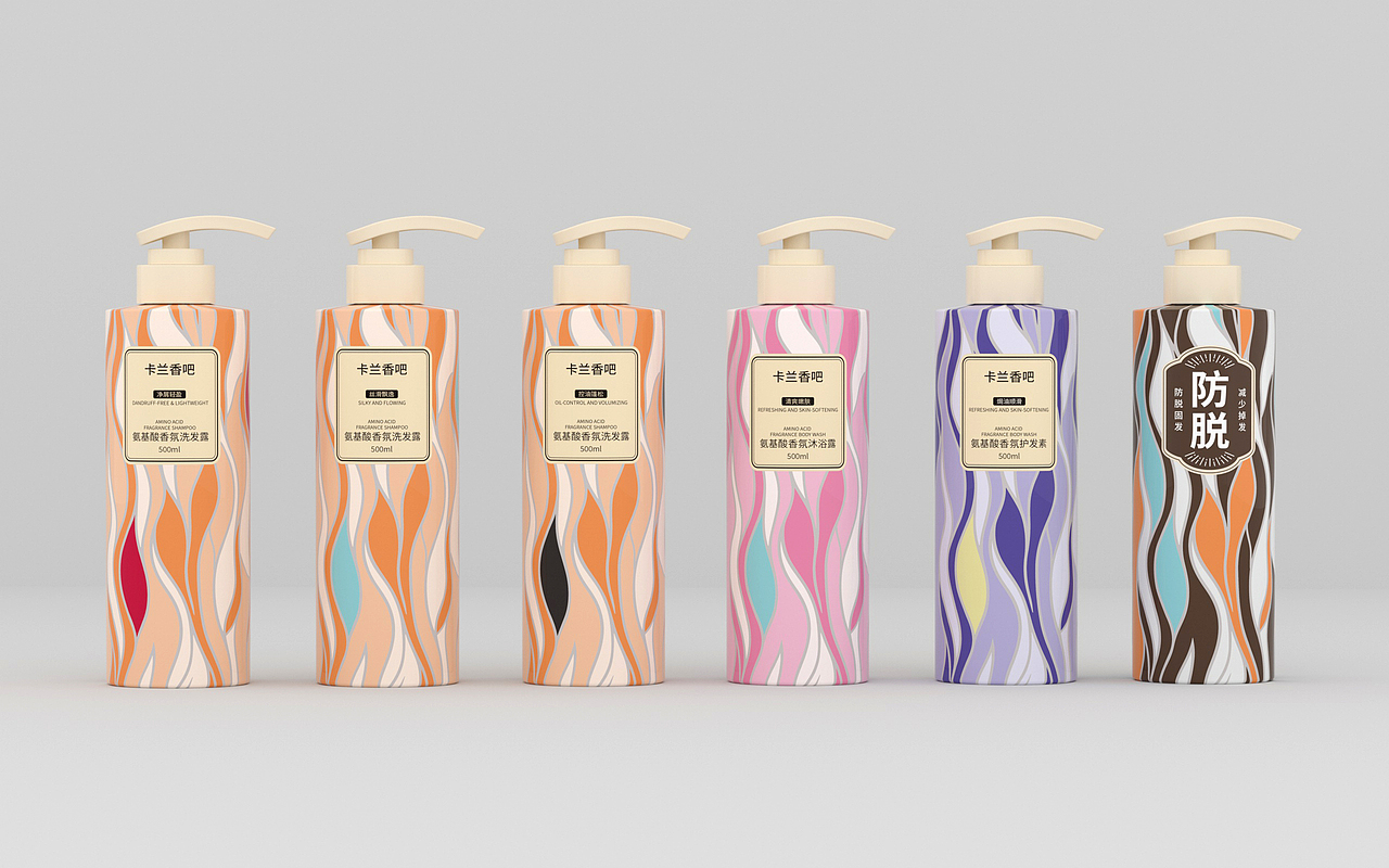 洗护产品建模（图ZNDA1NDQ1MjMy） - 包装 - 站酷设计师微鹿设计原创素材 - 站酷ZCOOL