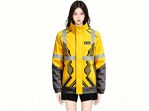 美团骑士•黑黄几何系列