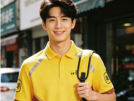 黃衣服-黃棕撞色潮流服裝設(shè)計(jì)（個(gè)人主頁(yè)-ZNzM0NDg0NDg=） - AI作品 - 站酷設(shè)計(jì)師阿來(lái)有點(diǎn)趣C原創(chuàng)素材 - 站酷ZCOOL