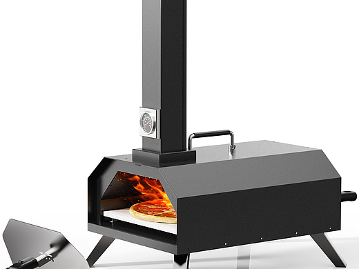亚马逊-户外颗粒披萨炉主图设计