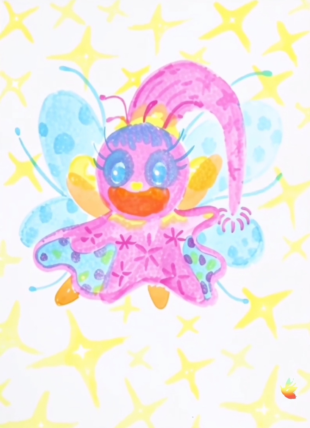 我的童画动起来啦“精灵啵啵爱”（图ZNDA1NDUxMDYw） - 动画片 - 站酷设计师乙木灵原创素材 - 站酷ZCOOL