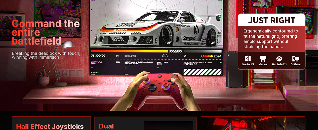 亚马逊XBOX手柄A+（图ZNDA1NDUxNTk2） - 产品 - 站酷设计师天才小面包原创素材 - 站酷ZCOOL