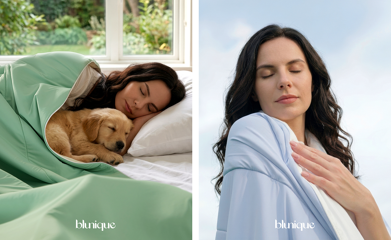 AI人物｜社媒凉感被（图ZNDA1NDU0MDg0） - 海报 - 站酷设计师小芬Sammi原创素材 - 站酷ZCOOL