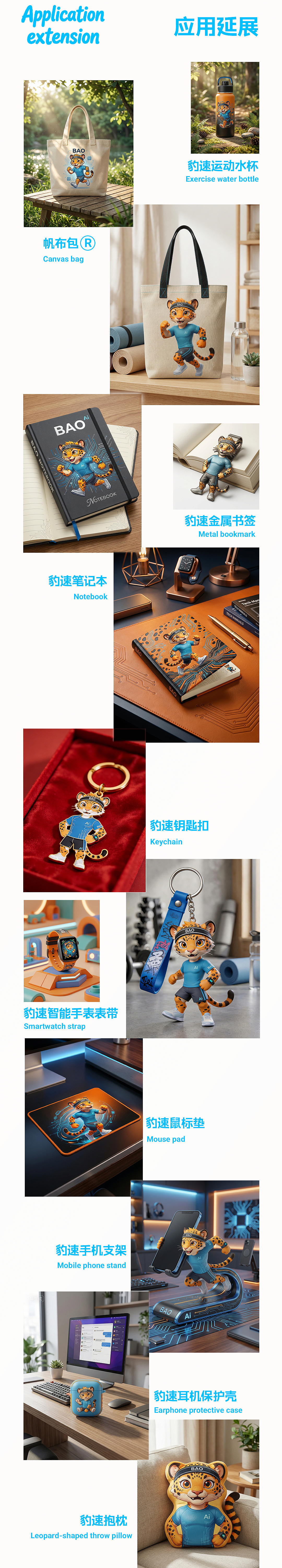 【豹速BAO】IP形象设计｜AI 跑步机品牌 IP 全案设计（图ZNDA1NDU2MjY4） - IP形象 - 站酷设计师星敛原创素材 - 站酷ZCOOL