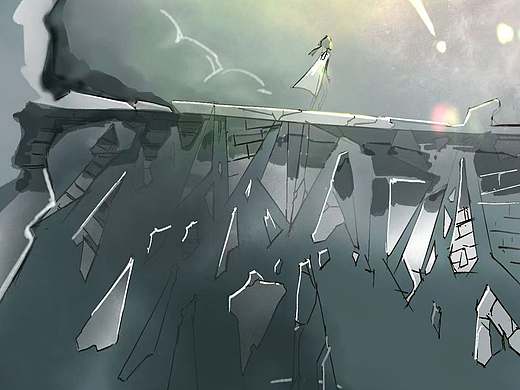 時間之橋（個人主頁-ZNzM0NTEwMzY=） - 藝術(shù)插畫 - 站酷設(shè)計師霂風(fēng)原創(chuàng)素材 - 站酷ZCOOL