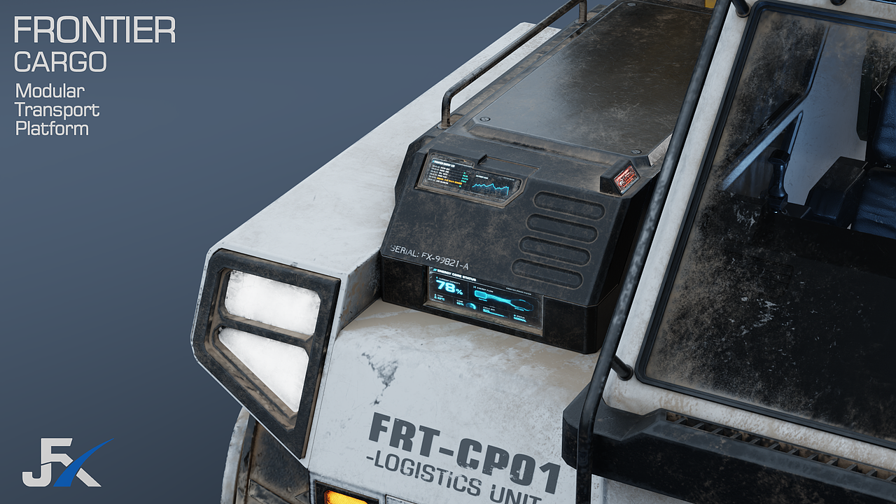 Frontier Cargo Rover｜前线货运平台（图ZNDA1NDU5NDE2） - 机械/交通 - 站酷设计师动画肝帝原创素材 - 站酷ZCOOL