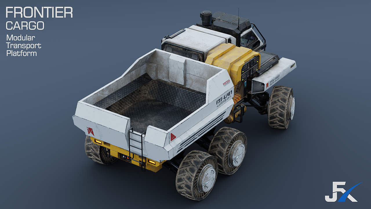 Frontier Cargo Rover｜前线货运平台（图ZNDA1NDU5NDAw） - 机械/交通 - 站酷设计师动画肝帝原创素材 - 站酷ZCOOL