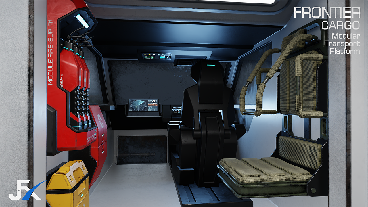 Frontier Cargo Rover｜前线货运平台（图ZNDA1NDU5Mzcy） - 机械/交通 - 站酷设计师动画肝帝原创素材 - 站酷ZCOOL