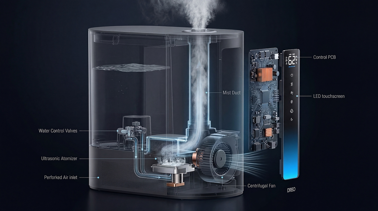 AIGC-空气净化器和加湿器（图ZNDA1NDU5NjYw） - AI作品 - 站酷设计师脆森森原创素材 - 站酷ZCOOL