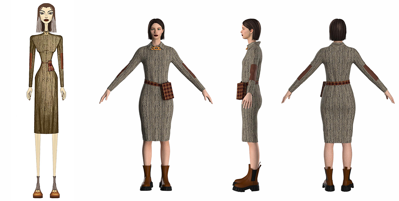 Tod's品牌的合作项目+clo3d制作（图ZNDA1NDY3MjQw） - 休闲/流行服饰 - 站酷设计师zoe阳阳原创素材 - 站酷ZCOOL