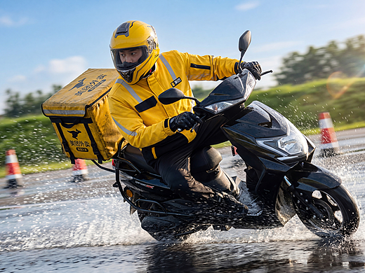 全季骑手服设计，安全与体面共生