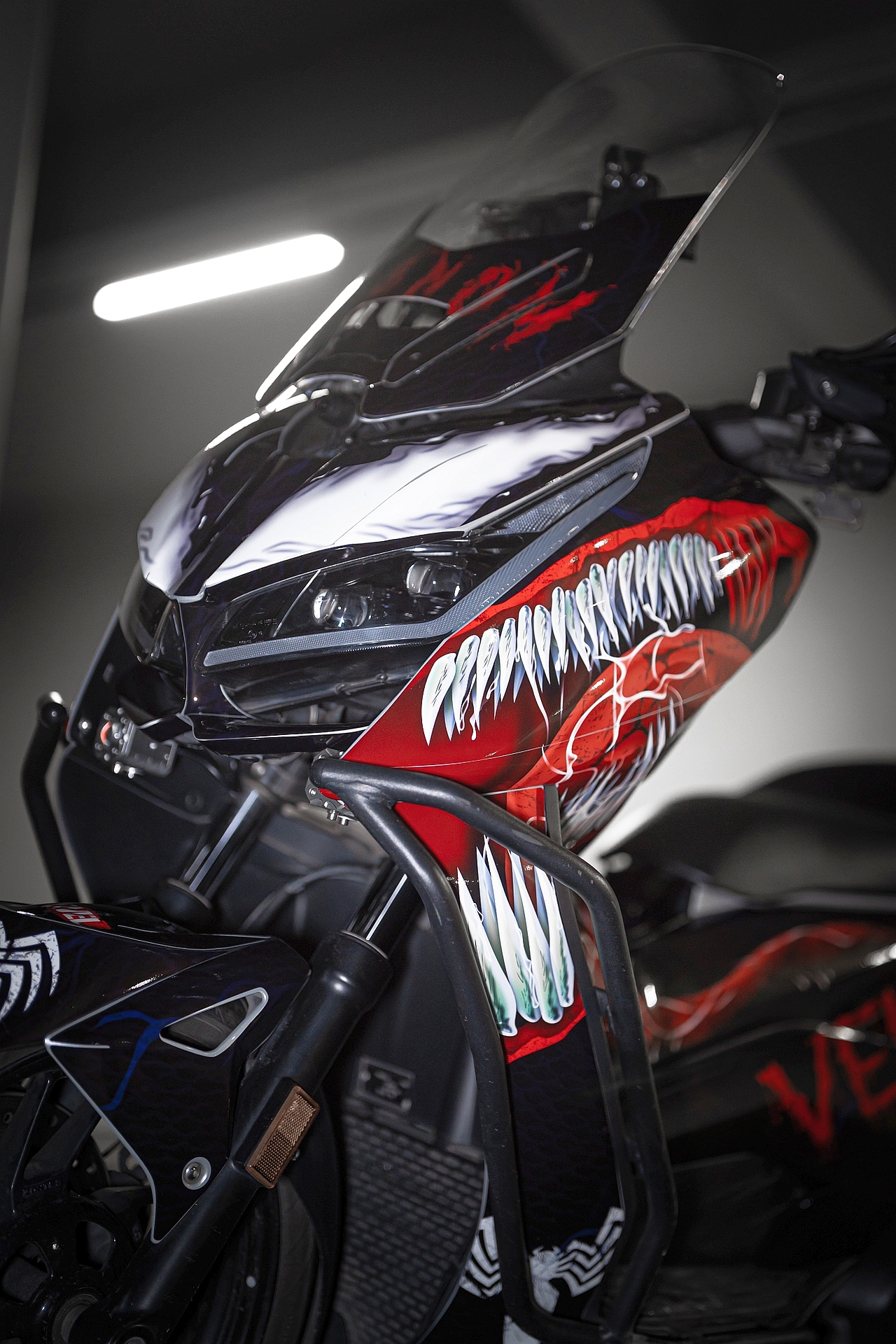 升仕350D-漫威毒液Venom英雄涂装(图ZNDA1NDY4NDI4) - 其他手工艺 - 站酷设计师虎将贴花原创素材 - 站酷ZCOOL