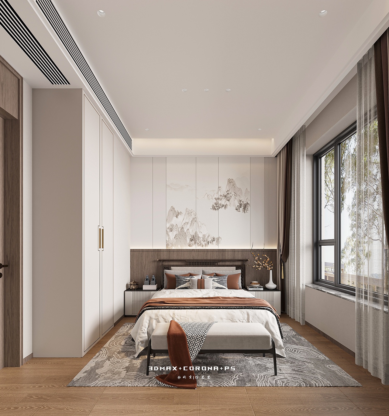 新中式別墅，重構(gòu)東方人居（圖ZNDA1NDcwMzE2） - 家裝設(shè)計(jì) - 站酷設(shè)計(jì)師北玄徐恩恩原創(chuàng)素材 - 站酷ZCOOL