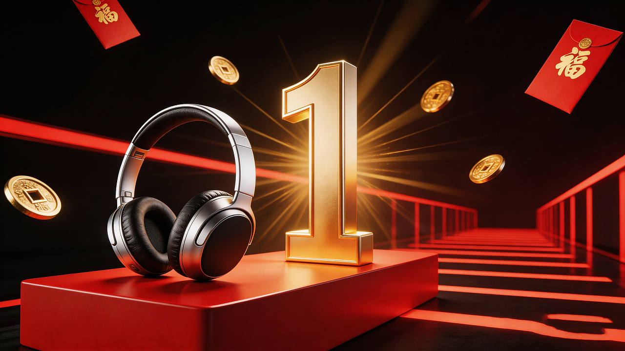 耳机倒计时（图ZNDA1NDcxNzM2） - AI作品 - 站酷设计师porlin0322原创素材 - 站酷ZCOOL