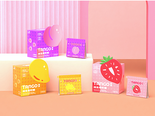 「TANGO 弹果」维生素软糖丨包装设计