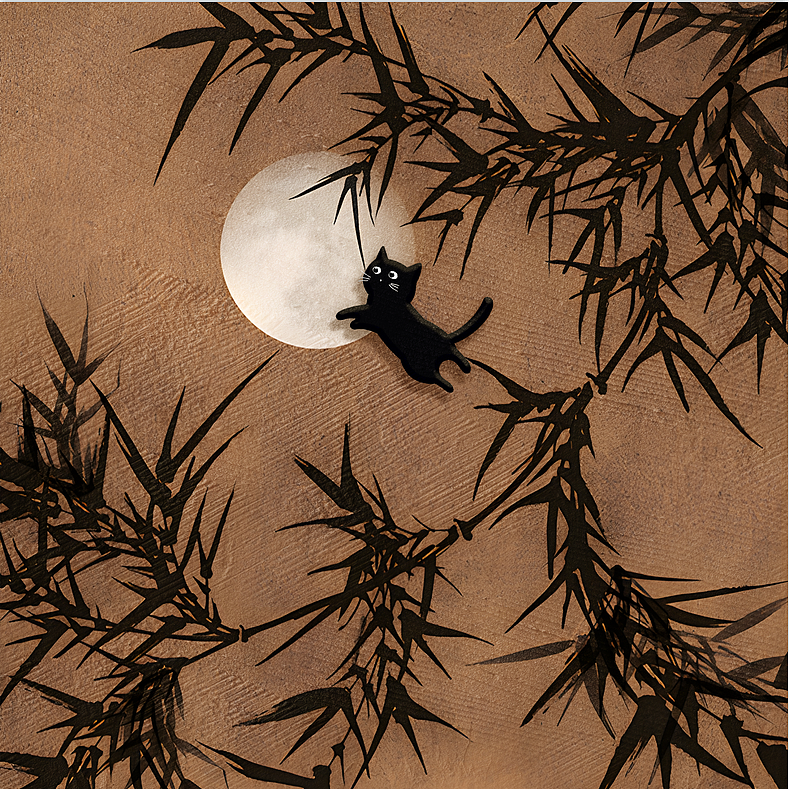 活泼小猫（图ZNDA1NDgxMDY0） - 商业插画 - 站酷设计师霏霏阿霏原创素材 - 站酷ZCOOL