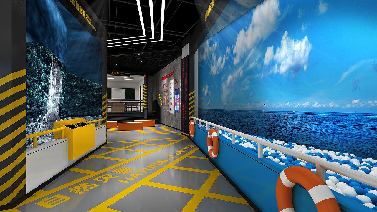 主题体验馆—应急救援实训基地（图ZNDA1NDgyNjE2） - 展陈设计 - 站酷设计师螺丝釘原创素材 - 站酷ZCOOL