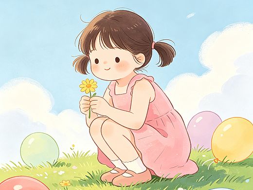 AI插画师｜专注儿童绘本擅长：治愈可爱风、Q版人