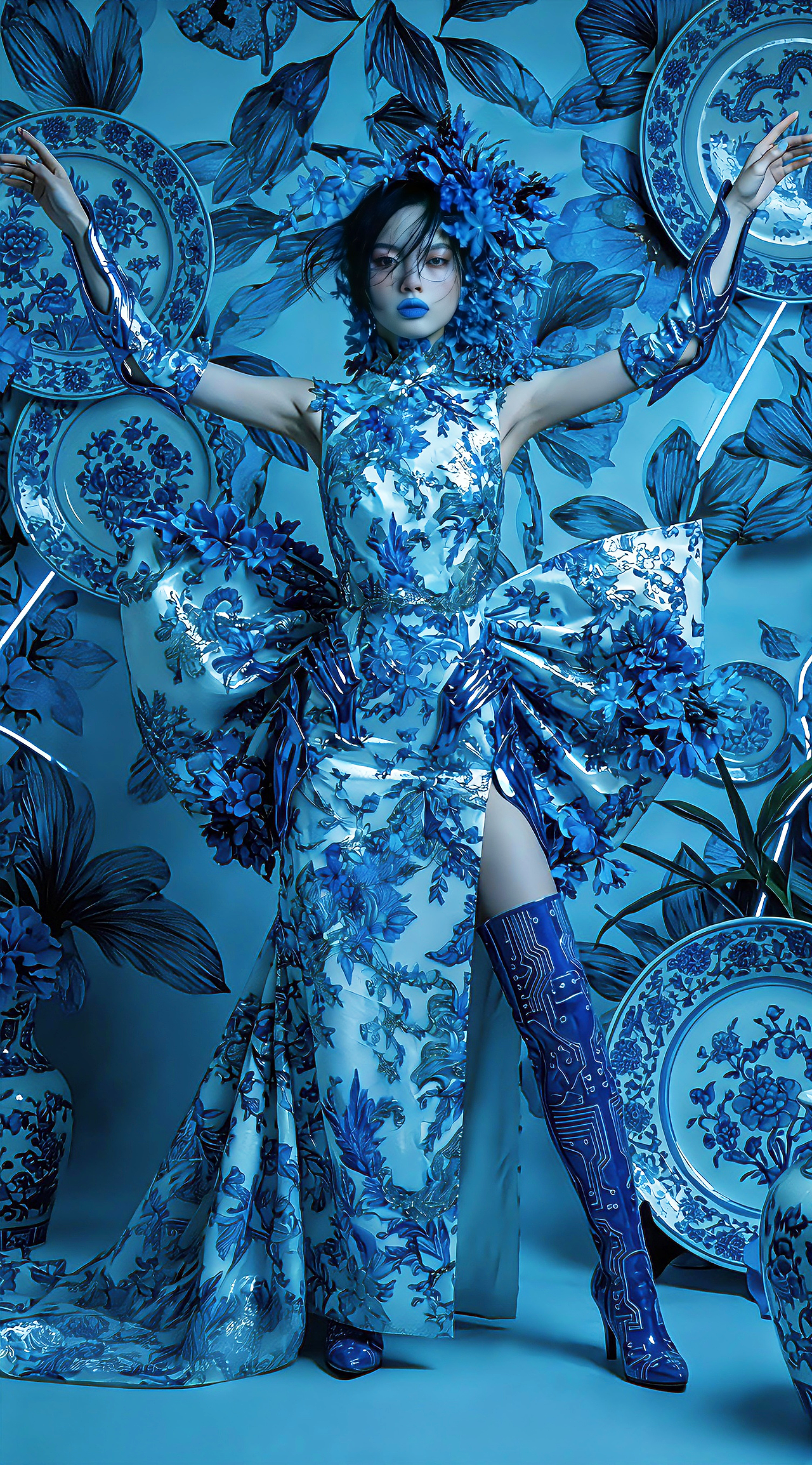 瓷韵共生（图ZNDA1NDg0Mjc2） - 其他服装 - 站酷设计师Z128029638原创素材 - 站酷ZCOOL