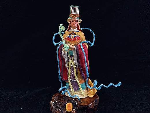康健面塑《妈祖》