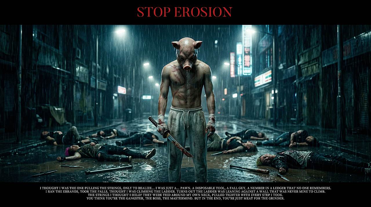 当秩序沦为废纸...《止蝕》黑帮粤语港片AIGC个人作品（图ZNDA1NDg3MDU2） - 短片 - 站酷设计师热心市民杨生原创素材 - 站酷ZCOOL