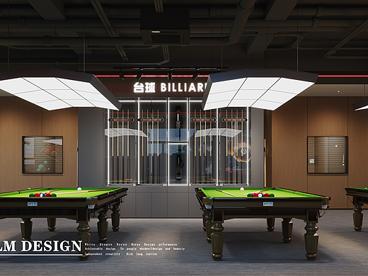 台球室效果图