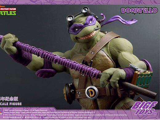 BIGF TOYS 忍者神龟 1 /6 DONATELLO多纳泰罗