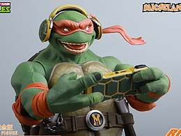 BIGF TOYS 忍者神龟 1 /6 MICHELANGELO米开朗基罗
