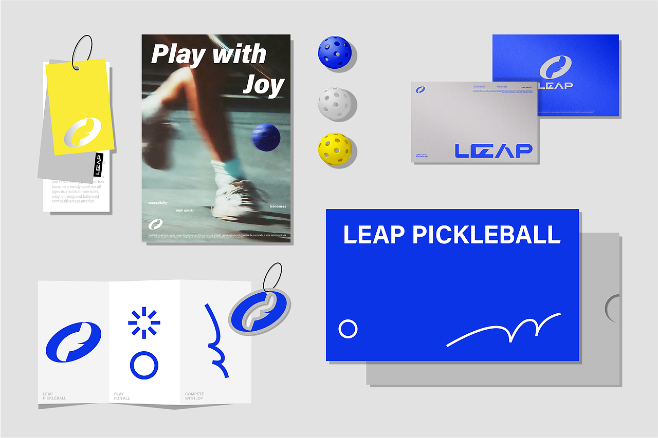 匹克球品牌设计 | LEAP跃动（图ZNDA1NDg4ODI0） - 品牌 - 站酷设计师芝麻崇座原创素材 - 站酷ZCOOL