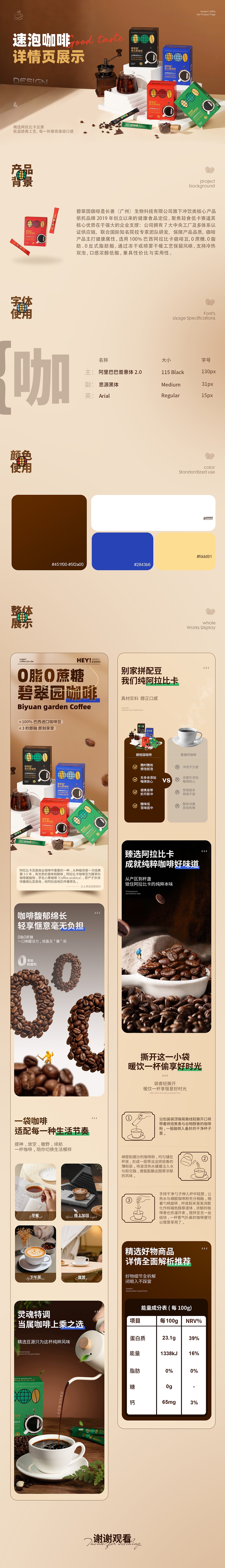 咖啡，咖啡机，护肤品详情页（三套）（图ZNDA1NDkzMjg4） - 包装 - 站酷设计师华子设计呀原创素材 - 站酷ZCOOL