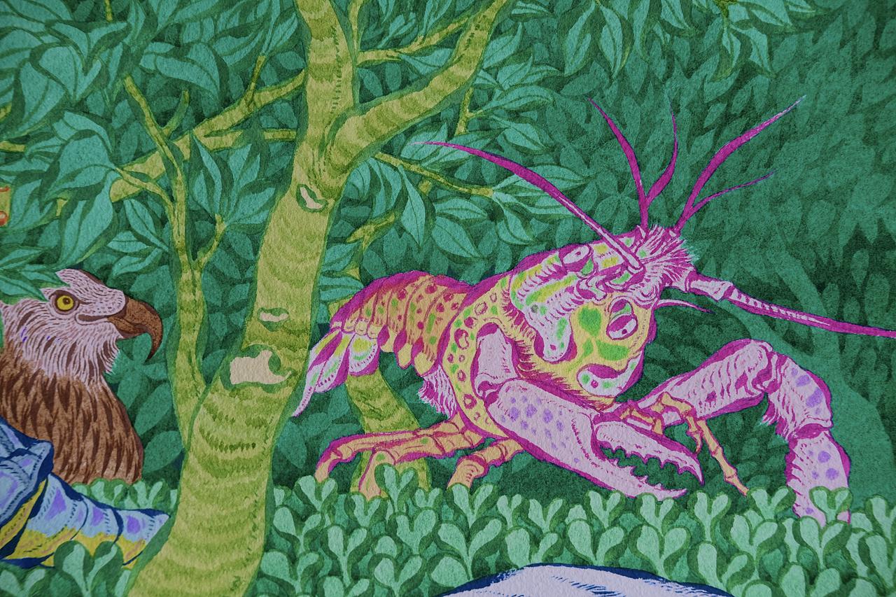 我的原创绘画作品（图ZNDA1NDkzMzIw） - 绘画 - 站酷设计师潘斌Art原创素材 - 站酷ZCOOL