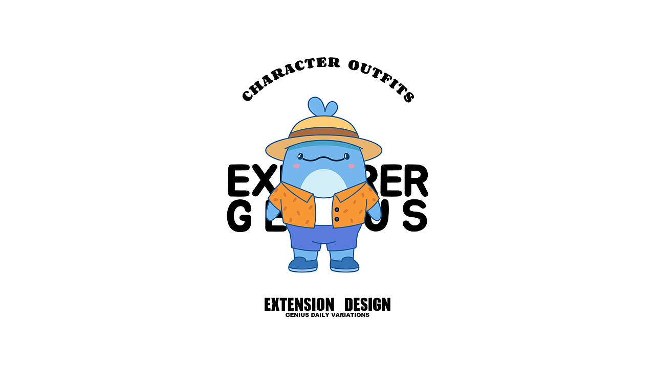 AIGC+IP形象延展设计（图ZNDA1NDk1OTUy） - IP形象 - 站酷设计师会功夫的笔盖原创素材 - 站酷ZCOOL