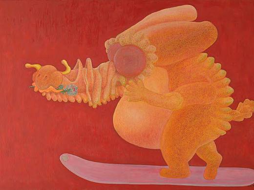 当代艺术家油画作品