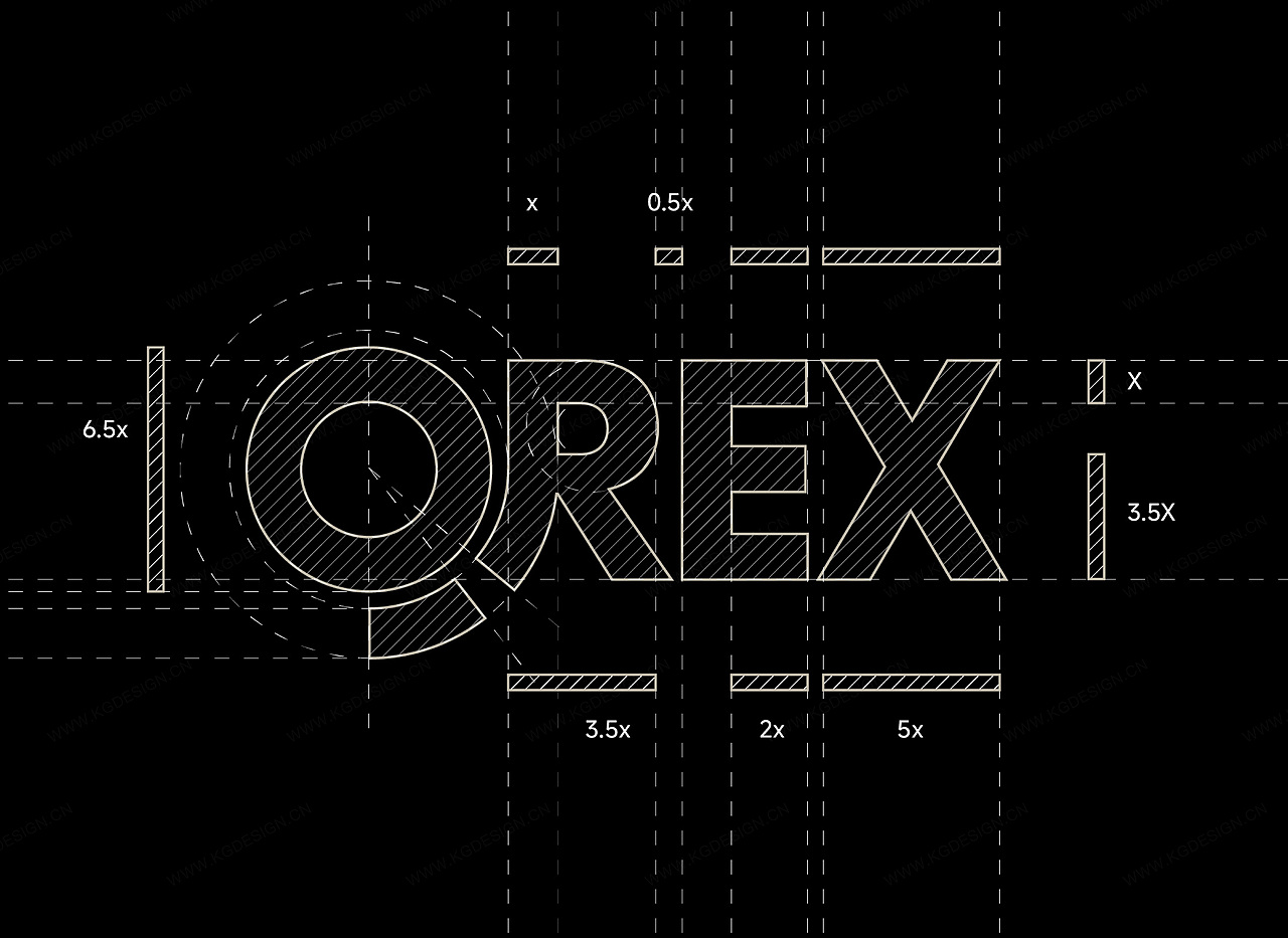 金融科技芯片公司品牌全案设计：QREX（图ZNDA1NDk4MzA4） - 品牌 - 站酷设计师KGdesign原创素材 - 站酷ZCOOL