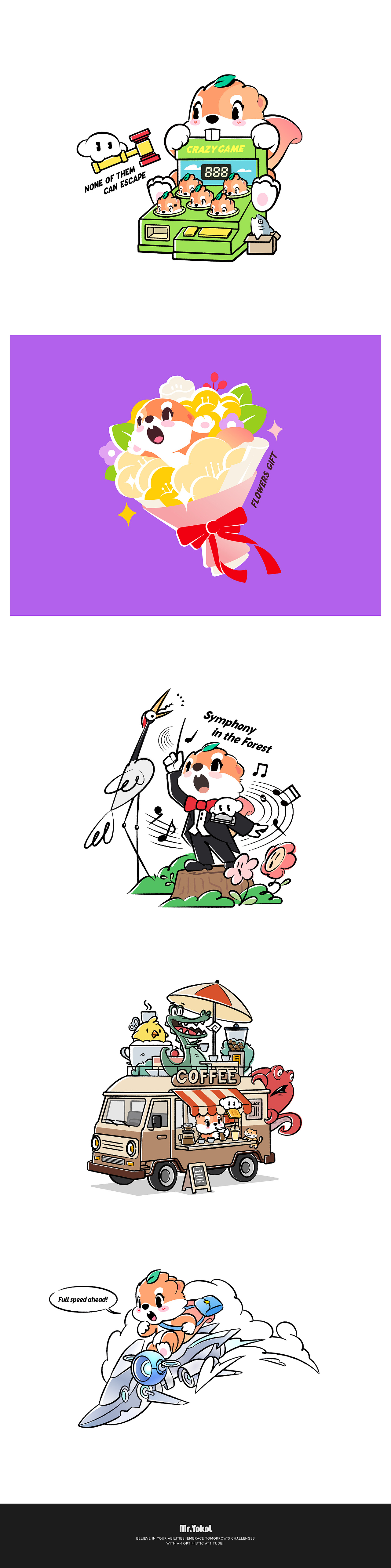 Yokol的绘画日常（图ZNDA1NDk5NDI0） - 艺术插画 - 站酷设计师Mr_Yokol原创素材 - 站酷ZCOOL