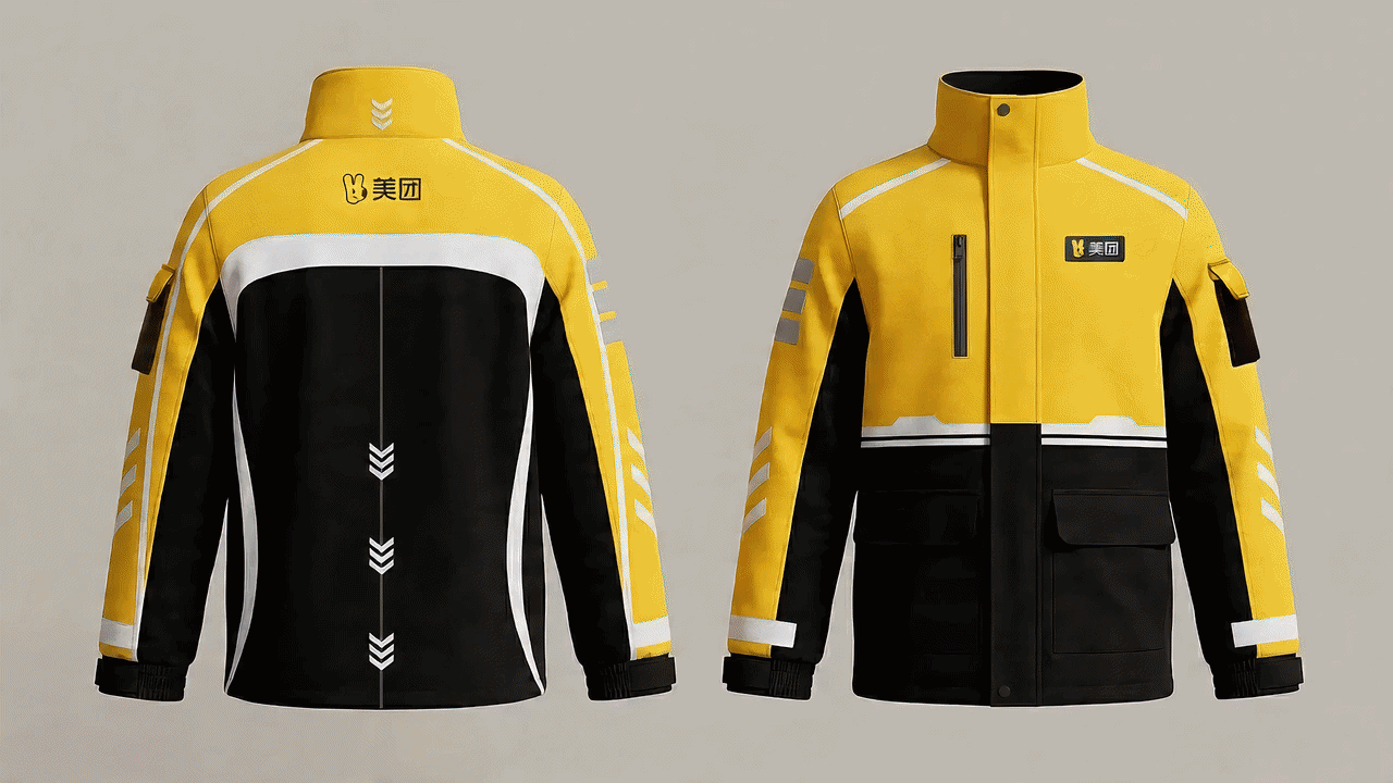 美团外卖，每一次配送，都被城市看见（图ZNDA1NTAxOTg0） - 其他服装 - 站酷设计师圆末原创素材 - 站酷ZCOOL