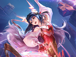 【叁乔居】瑶真我赫兹皮肤绘制过程