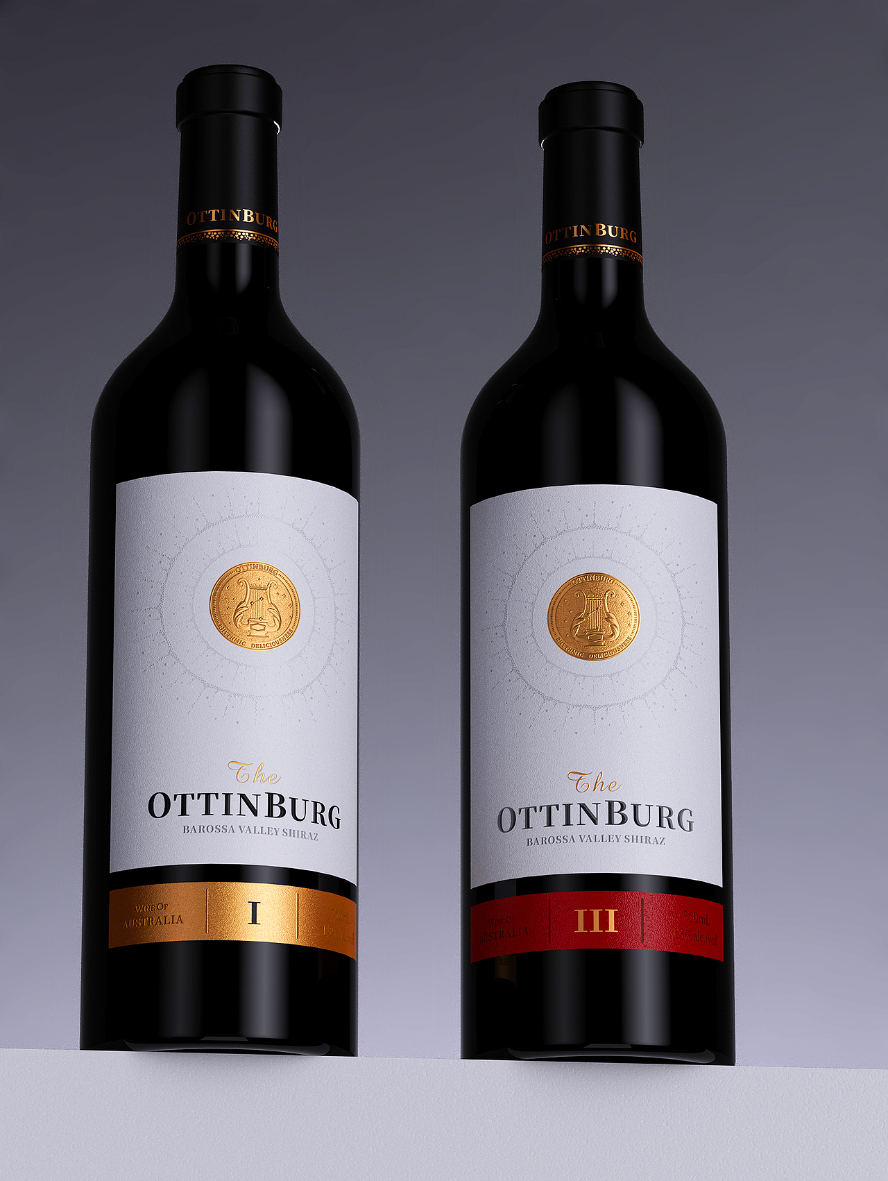 12 DESIGN/OTTINBURG葡萄酒设计（图ZNDA1NTA5NTUy） - 包装 - 站酷设计师十二创意原创素材 - 站酷ZCOOL