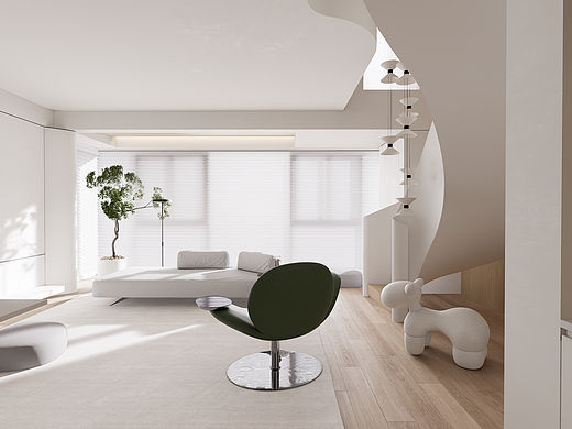 陌上设计｜180㎡欣品华庭顶跃精装改造