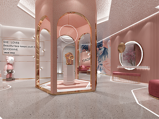 《柔粉梦境：当代女性的美学圣殿》