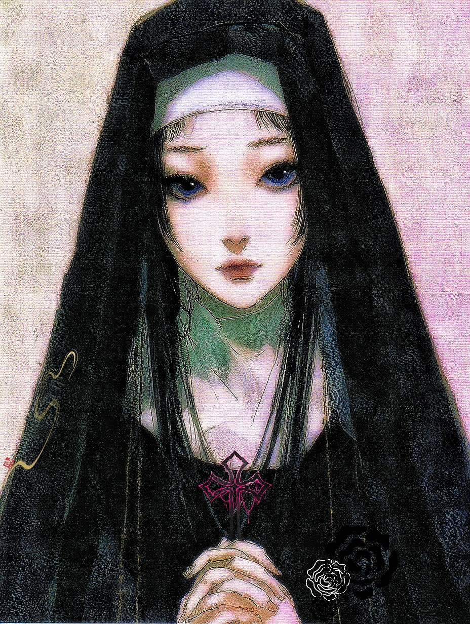 当花瓣离开花朵，暗香残留。香消在风起雨后，无人来嗅（图ZNDA1NTIwNDk2） - 艺术插画 - 站酷设计师山夏SUNSHINE原创素材 - 站酷ZCOOL