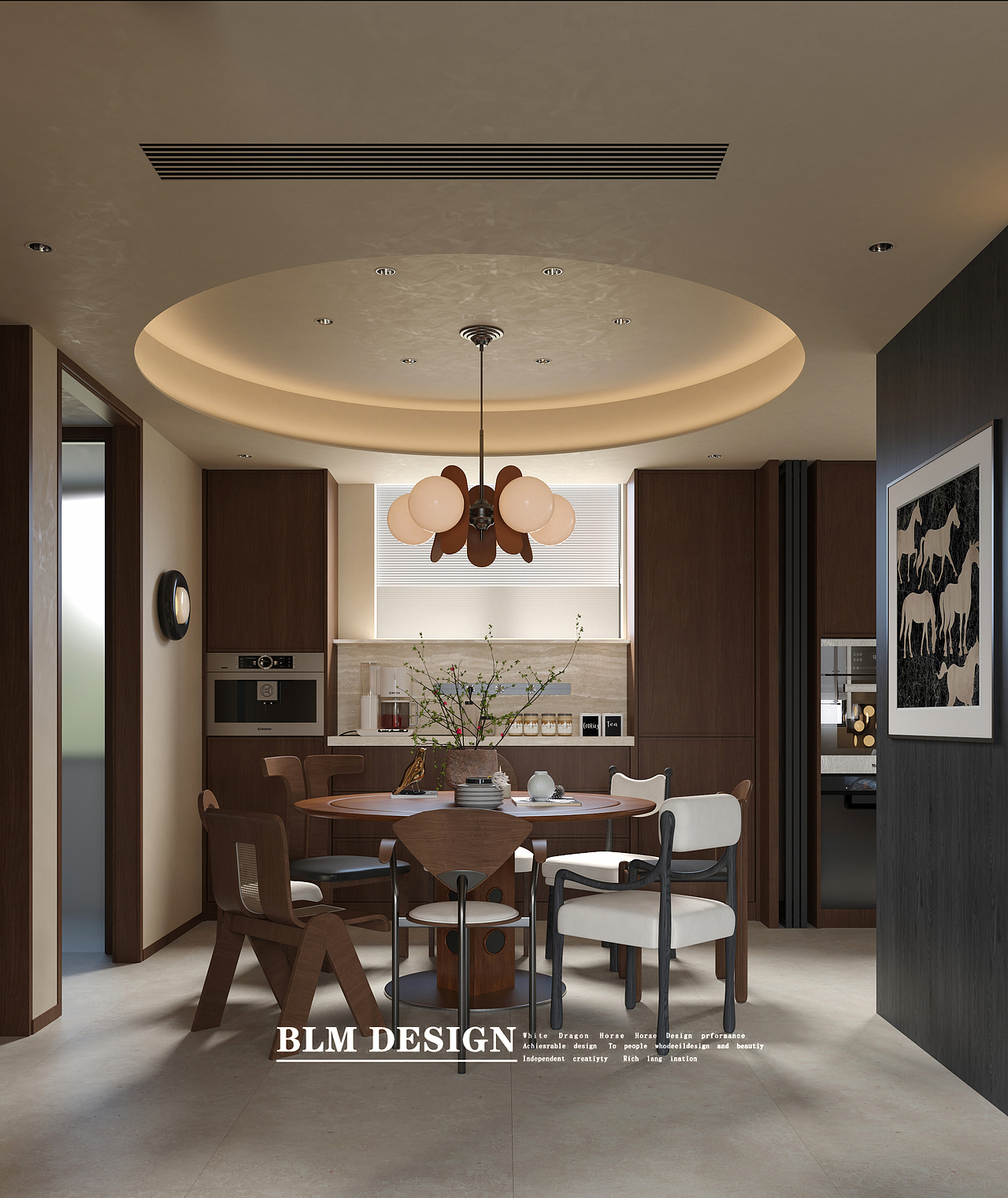 白龙马效果图案例（图ZNDA1NTIwOTk2） - 其他空间 - 站酷设计师白龙马效果图静静原创素材 - 站酷ZCOOL