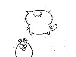 悠悠貓和呆呆狗（草稿）