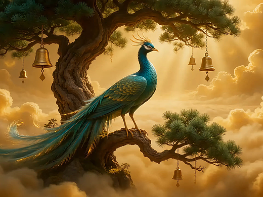 扶摇九万里 神兽赴云巅